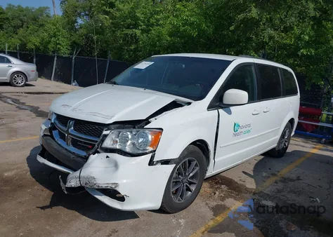 2017 Dodge Grand Caravan Sxt из США, поврежденный, VIN 2C4RDGCG1HR867700